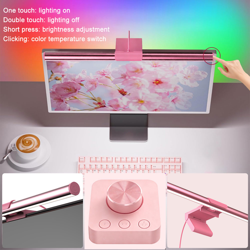 Light Bar Monitor RGB Pink Led - Accessories For Your Gaming Room review and price