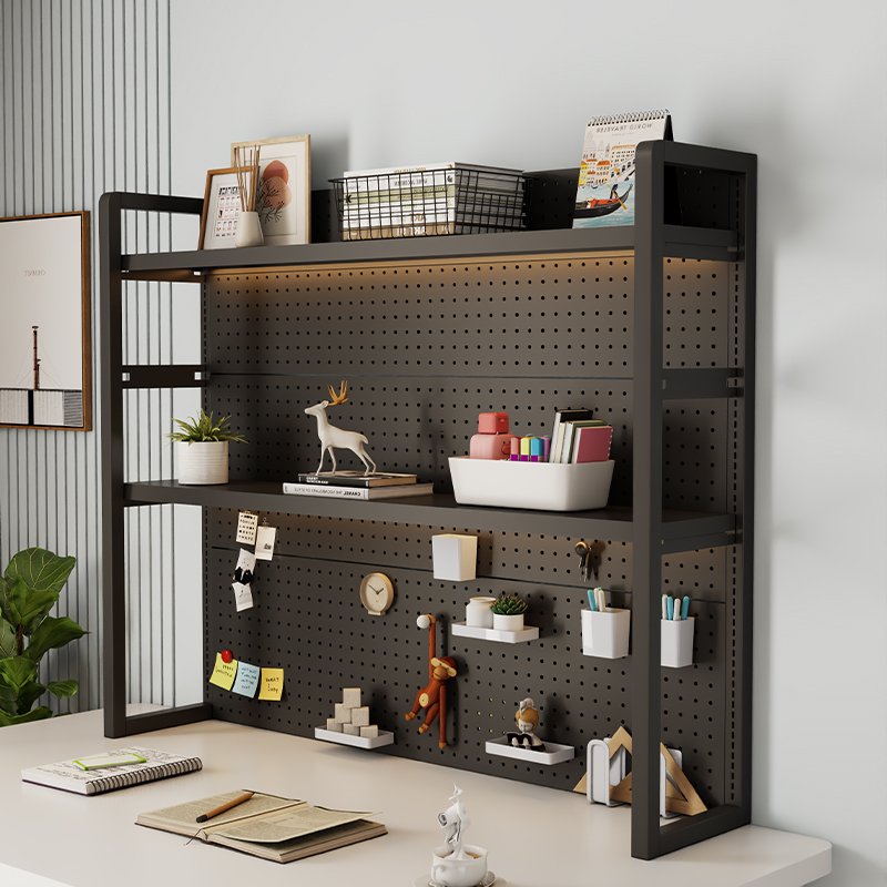 Adjustable Metal Pegboard Orga - Gaming Accessories Rack review and price