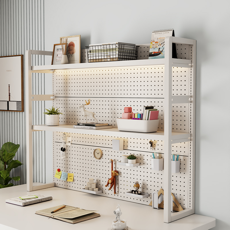Adjustable Metal Pegboard Orga - Gaming Accessories Rack review and price