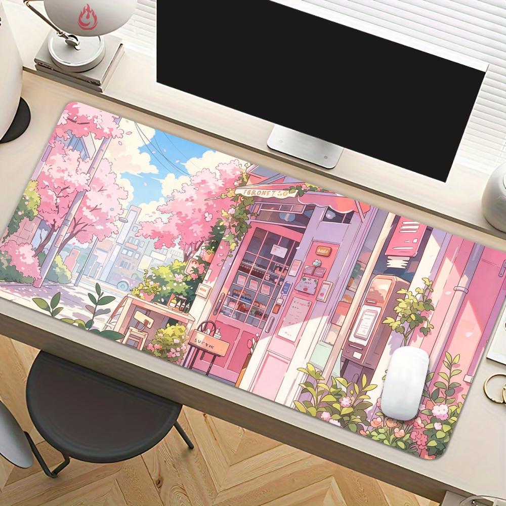 Pink Street-Front Shop Mouse P - Gaming Accessories Shop review and price